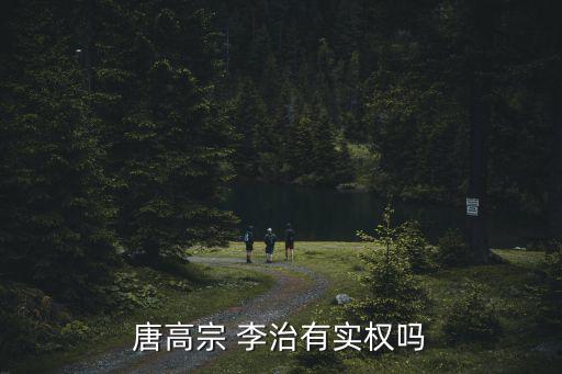 李治簡介,武則天是李世民的妃子還是癌癥患者?