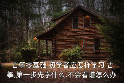  古箏零基礎(chǔ) 初學(xué)者應(yīng)怎樣學(xué)習(xí) 古箏,第一步先學(xué)什么,不會(huì)看譜怎么辦