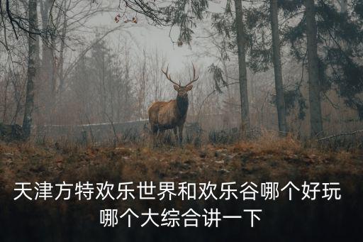 天津市游樂場哪個最大，天津方特歡樂世界和歡樂谷哪個好玩 哪個大綜合講一下