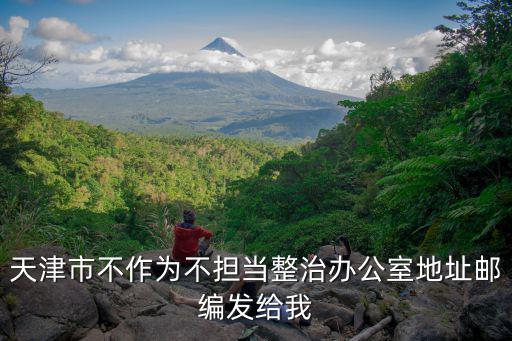 天津市不作為不擔當整治辦公室地址郵編發給我