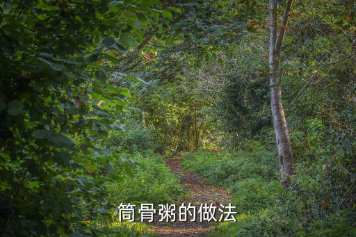 筒骨粥的做法，想煮筒骨粥給兒子吃1歲兩個月了不知道怎么煮可以放什么配料