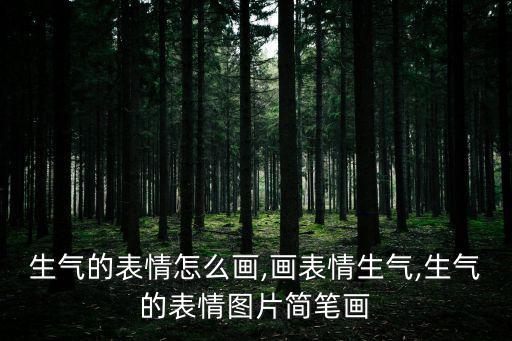 生氣的表情怎么畫,畫表情生氣,生氣的表情圖片簡筆畫