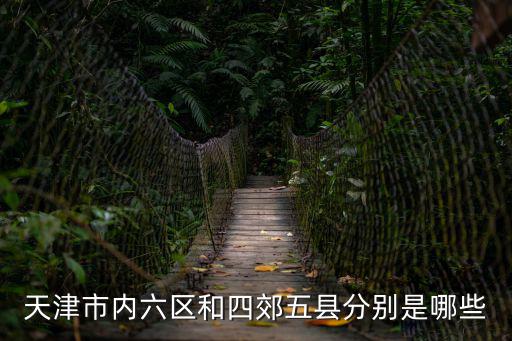 天津市內六區和四郊五縣分別是哪些
