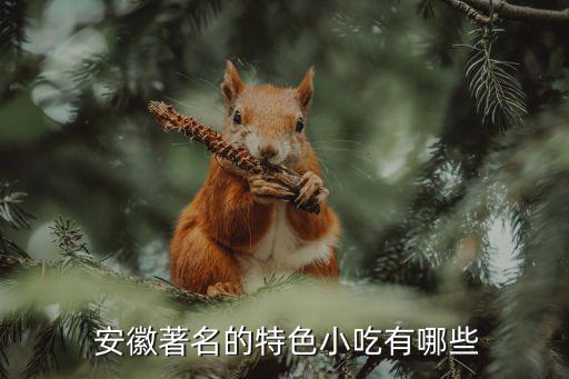  安徽著名的特色小吃有哪些