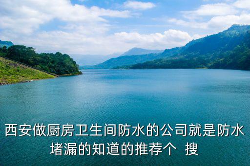 西安做廚房衛生間防水的公司就是防水堵漏的知道的推薦個  搜