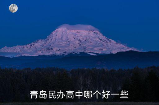 青島民辦高中哪個好一些