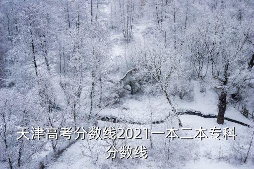 天津市高考專科錄取分?jǐn)?shù)線確定，天津高考分?jǐn)?shù)線2021一本二本專科分?jǐn)?shù)線