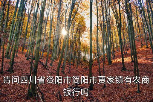 成都市簡(jiǎn)陽(yáng)市有沒有農(nóng)商銀行，簡(jiǎn)陽(yáng)有成都銀行嗎