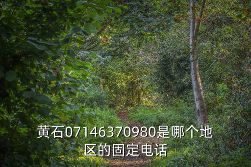 專業漏水維修電話黃石，黃石的電話區號是多少