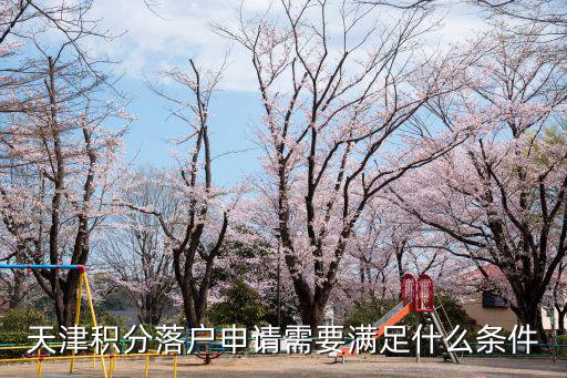 天津積分落戶申請需要滿足什么條件