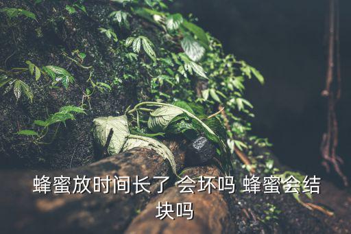 蜂蜜會壞嗎,蜂蜜發酵后還能吃嗎?