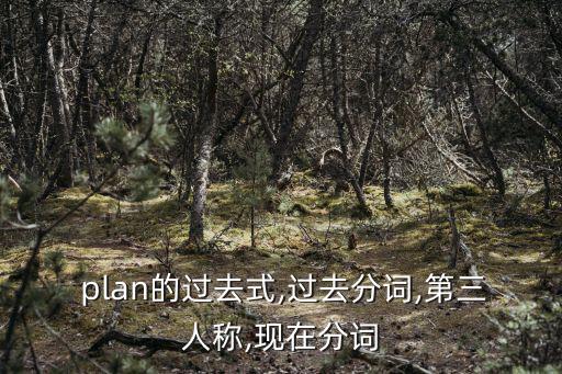 plan的過去式,過去分詞是plan變種病毒來襲?