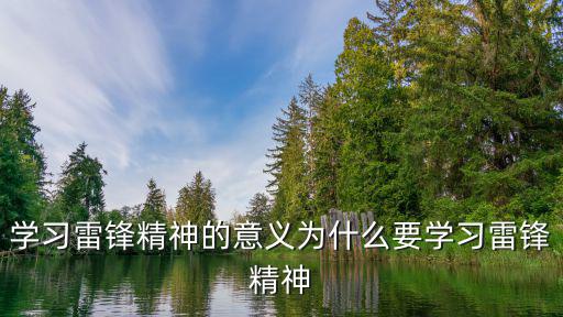 學雷鋒精神，我們要學習雷鋒叔叔的什么精神