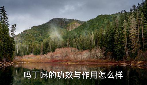 嗎丁啉的功效與作用怎么樣