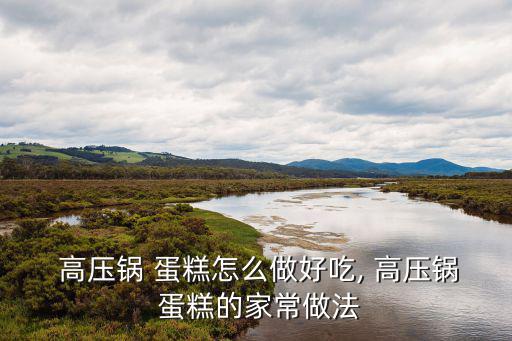 高壓鍋蛋糕,教你如何用電高壓鍋make蛋糕