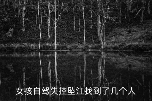 女孩自駕失控墜江找到了幾個(gè)人