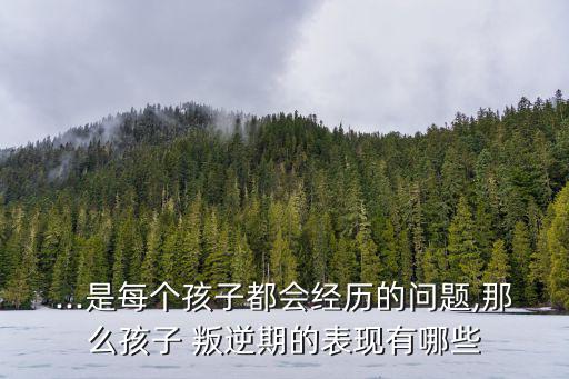 叛逆期的表現(xiàn),孩子叛逆可去奧瑞奧培訓(xùn)基地