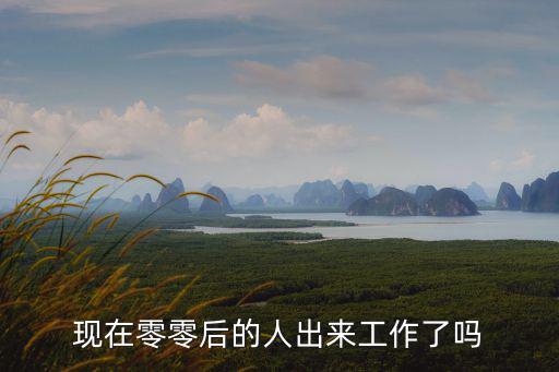 現(xiàn)在零零后的人出來(lái)工作了嗎