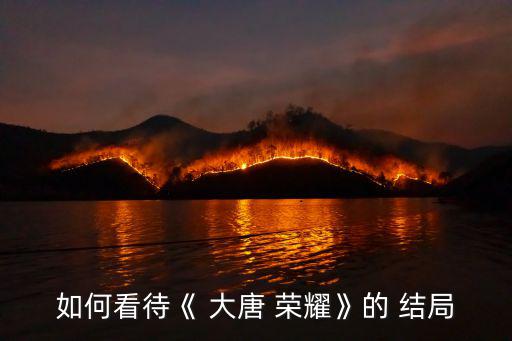 大唐榮耀結局,大唐榮耀是歷史悲劇?