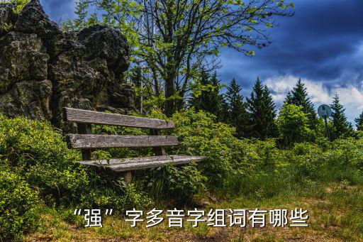 強(qiáng)組詞多音字,強(qiáng)調(diào)羌的復(fù)音詞