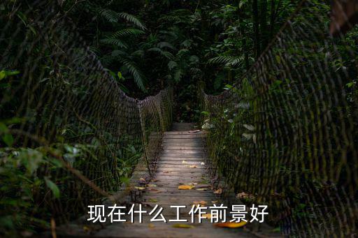 現在什么工作前景好