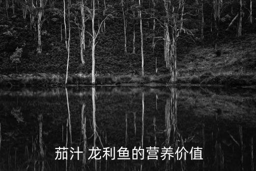  茄汁 龍利魚的營養價值
