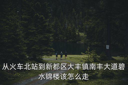 從火車北站到新都區大豐鎮南豐大道碧水錦樓該怎么走