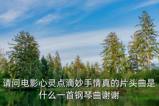 請問電影心靈點滴妙手情真的片頭曲是什么一首鋼琴曲謝謝