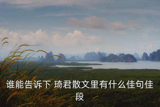 琦君散文精選，琦君的散文集小說集兒童文學有哪些