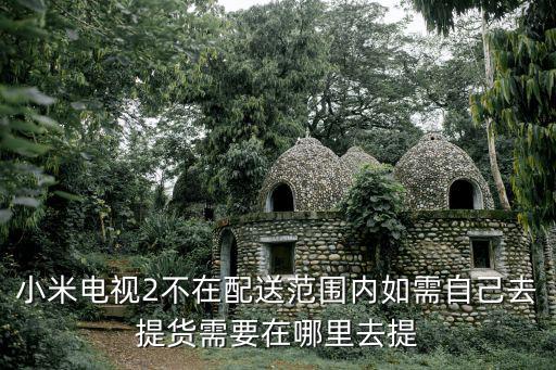 小米電視2不在配送范圍內(nèi)如需自己去提貨需要在哪里去提