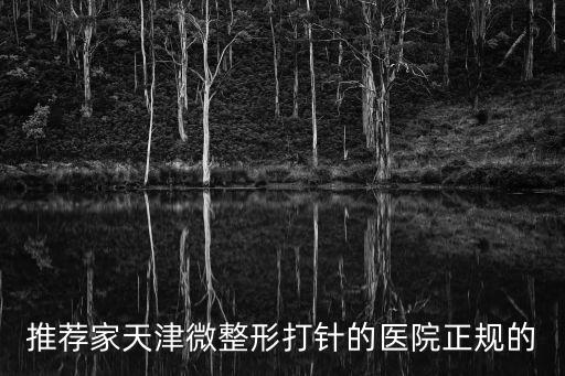 推薦家天津微整形打針的醫(yī)院正規(guī)的