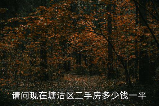 請(qǐng)問現(xiàn)在塘沽區(qū)二手房多少錢一平