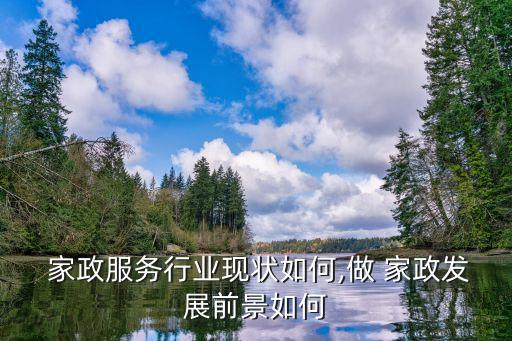  家政服務(wù)行業(yè)現(xiàn)狀如何,做 家政發(fā)展前景如何