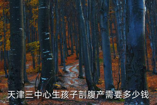 天津三中心生孩子剖腹產需要多少錢