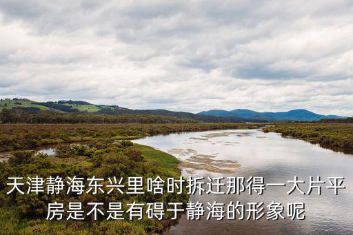 天津靜海東興里啥時拆遷那得一大片平房是不是有礙于靜海的形象呢