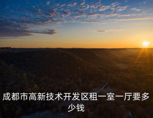 成都市租房子一室一廳多少錢一月，成都租一室一廳多少錢一個月