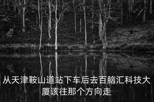 從天津鞍山道站下車后去百腦匯科技大廈該往那個方向走