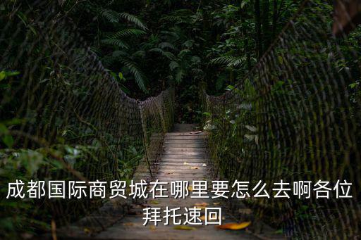 成都國際商貿城在哪里要怎么去啊各位 拜托速回