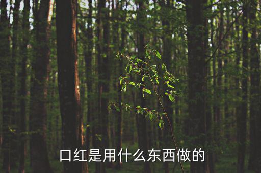 口紅是用什么做的,口紅的原料構(gòu)成其實(shí)很簡(jiǎn)單!