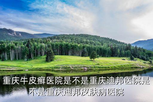 重慶牛皮癬醫院是不是重慶迪邦醫院是不是重慶迪邦皮膚病醫院