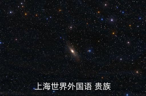 上海世界外國語 貴族