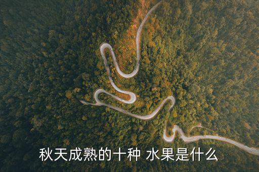 秋天成熟的十種 水果是什么