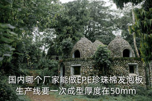 國內(nèi)哪個(gè)廠家能做EPE珍珠棉發(fā)泡板生產(chǎn)線要一次成型厚度在50mm