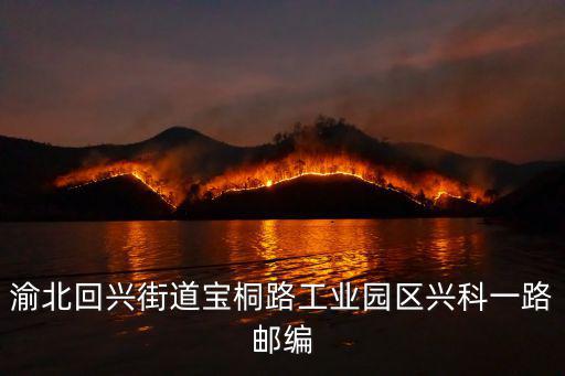 渝北回興街道寶桐路工業(yè)園區(qū)興科一路郵編