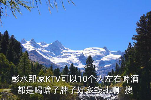 彭水那家KTV可以10個(gè)人左右啤酒都是喝啥子牌子好多錢扎啊  搜