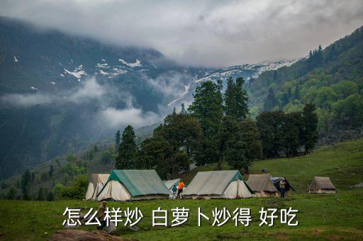 白蘿卜怎么炒才好吃,怎么炒白蘿卜?