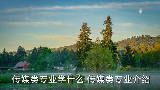  傳媒類專業學什么 傳媒類專業介紹