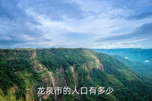 龍泉市的人口有多少
