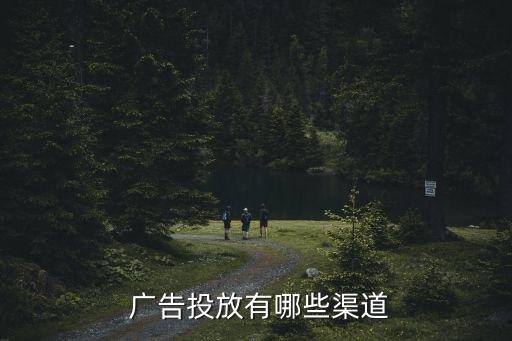  廣告投放有哪些渠道