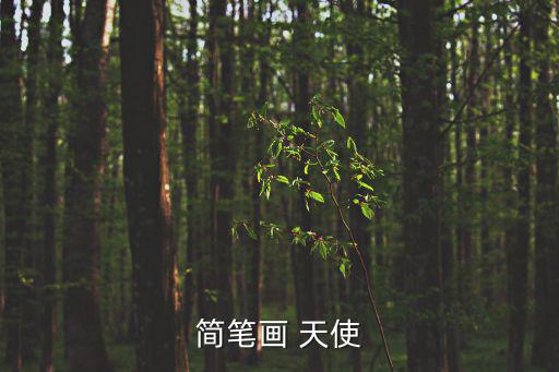 簡筆畫 天使
